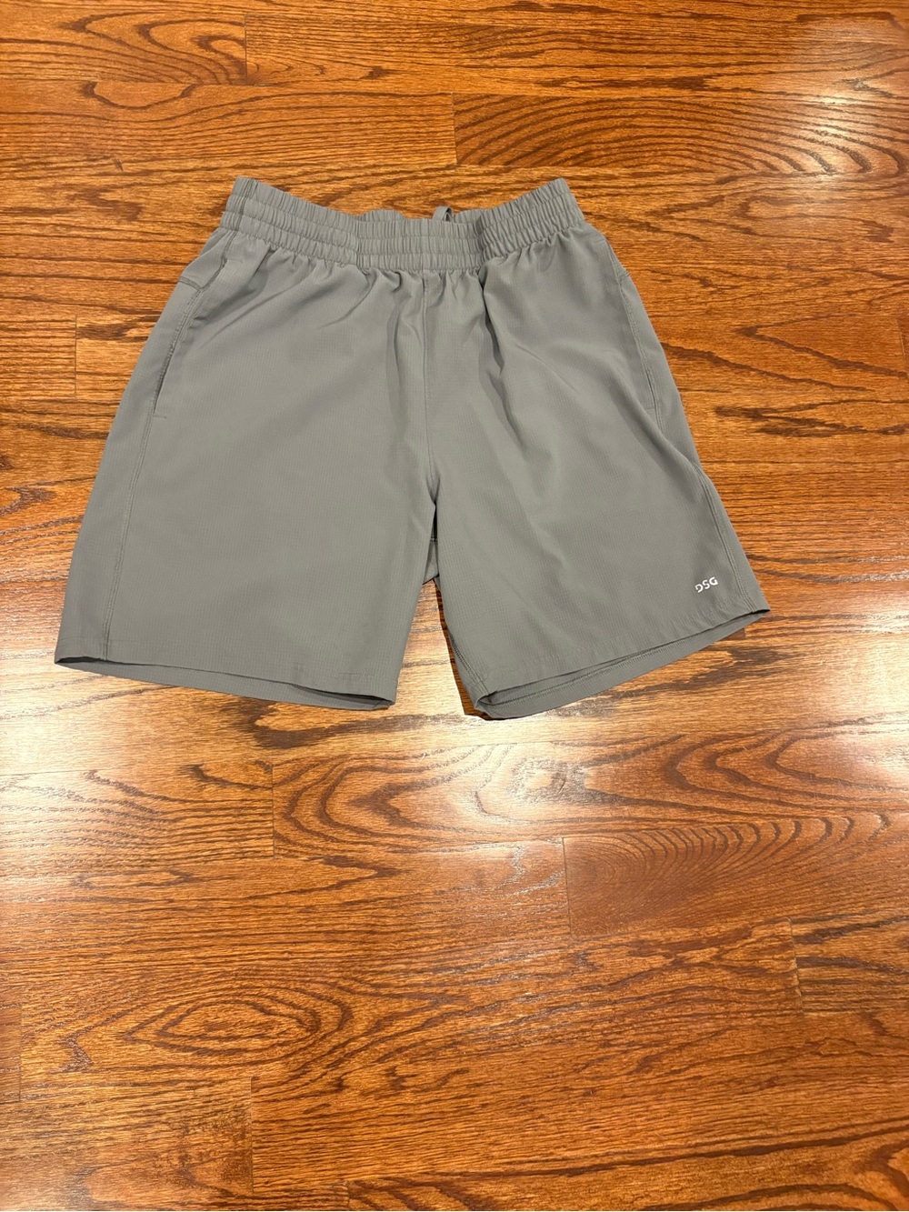 DSG Men's Gray Lightweight Performance Shorts